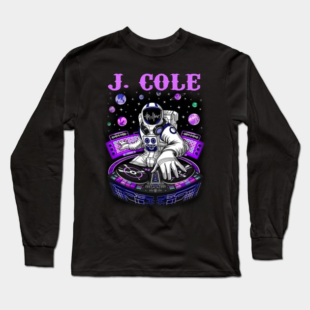 J. COLE RAPPER Long Sleeve T-Shirt by Tronjoannn-maha asyik 